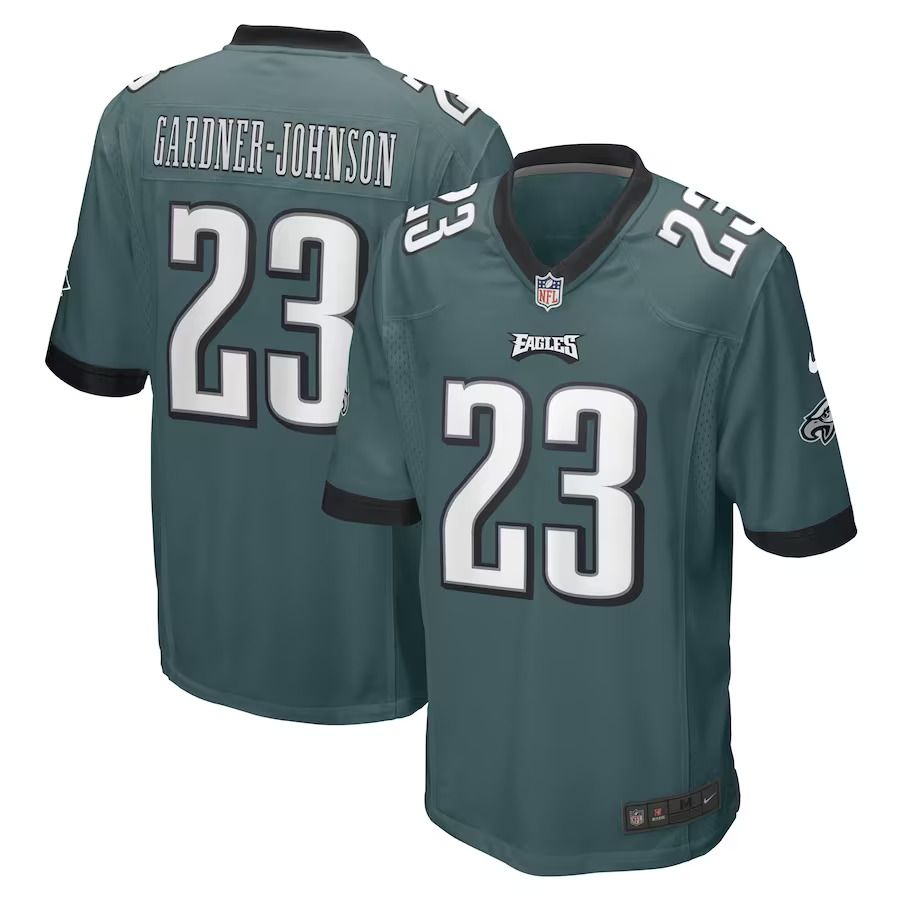 Men Philadelphia Eagles #23 C.J. Gardner-Johnson Nike Midnight Green Game Player NFL Jersey->philadelphia eagles->NFL Jersey